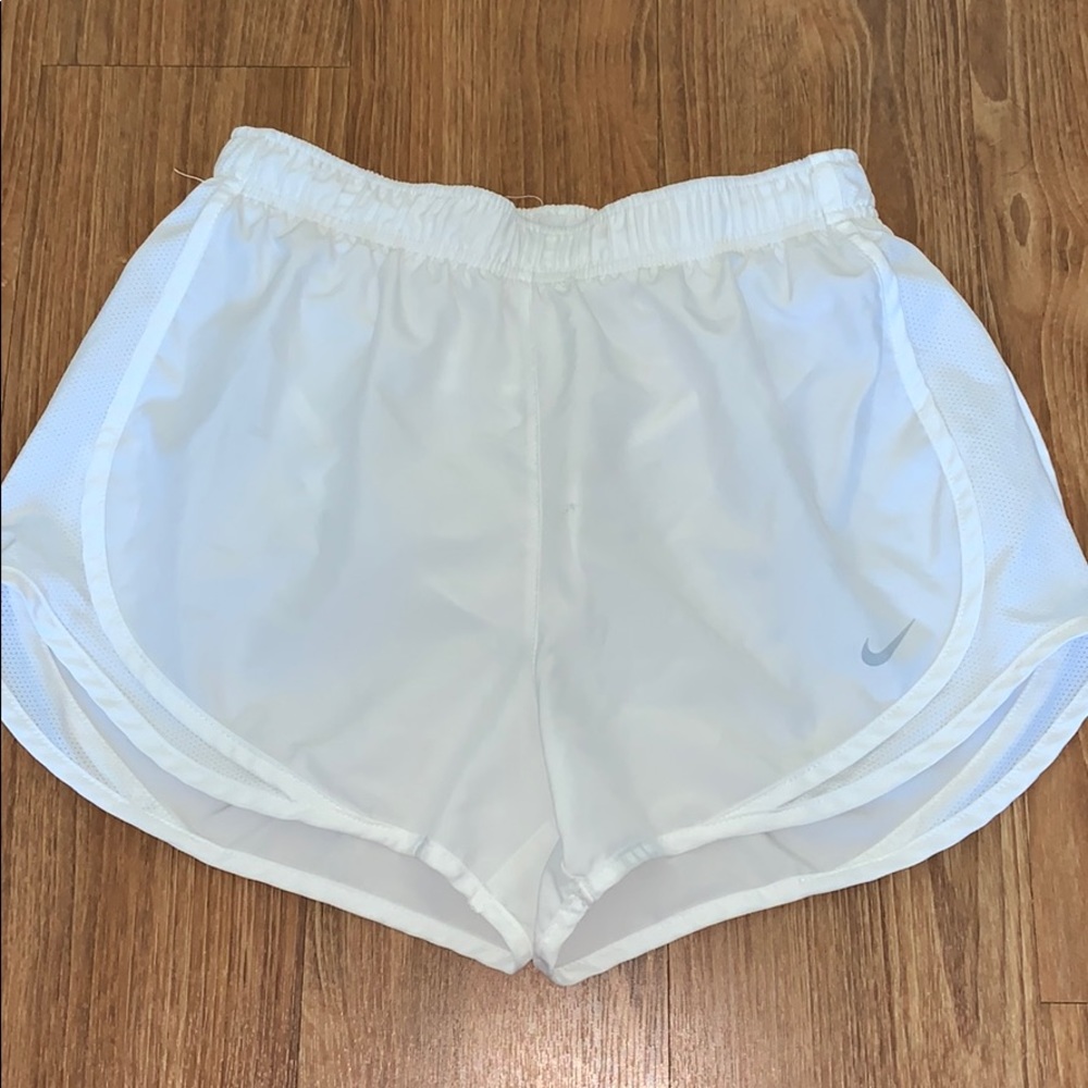 White Nike Shorts